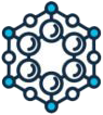 image of a molecule icon